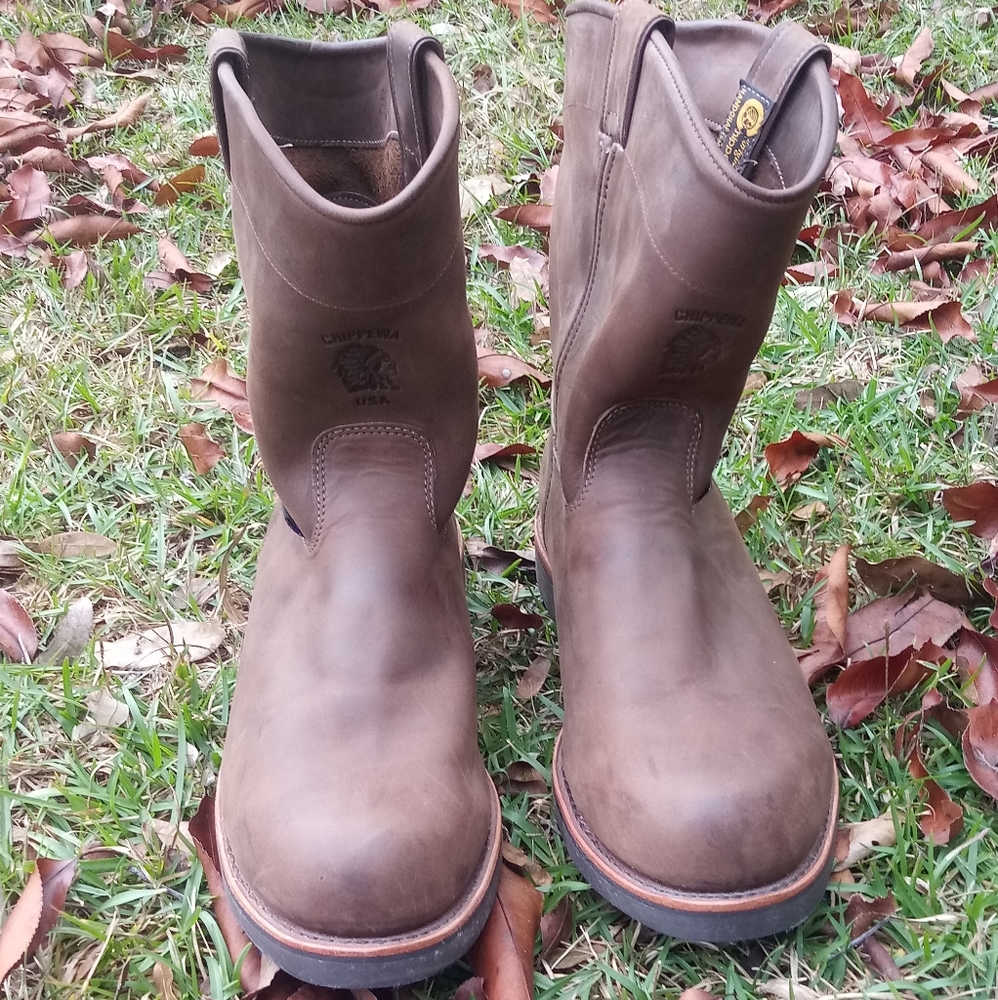 CHIPPEWAS BOOTS Handcrafted USA Size 14 EE